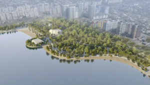 Досаев поручил завершить благоустройство Сайрана до конца мая