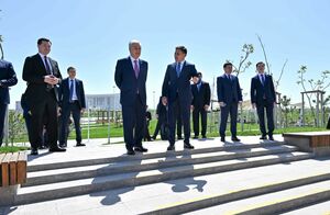 Президент посетил парк Shymkent City