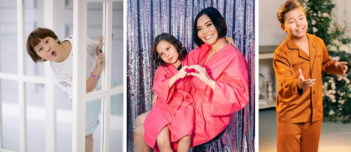 Выходят на арену малыши