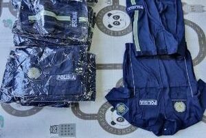 Крупную партию одежды с символикой полиции пытались вывезти из Китая в Казахстан