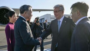 Токаев встретил генсека ЦК Компартии Вьетнама