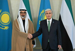 Президент провел переговоры с Наследным принцем Абу-Даби