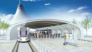 Дорогу частично перекроют из-за работ на линии LRT в Астане