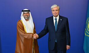 Глава государства принял министра энергетики и инфраструктуры ОАЭ Сухейля аль-Мазруи