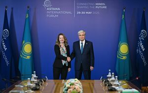 Глава государства принял Генерального директора Международной организации по миграции Эми Поуп