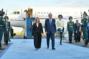 Премьер Италии Джорджа Мелони прибыла в Казахстан