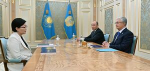 Глава государства принял Светлану Жакупову