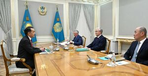 Токаев принял главу ЕЭК Бакытжана Сагинтаева