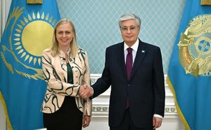 Глава государства принял действующего председателя ОБСЕ Элину Валтонен