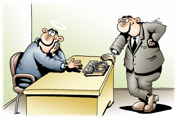 Мала взятка, да штраф велик