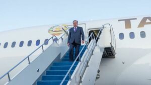 Эмомали Рахмон прибыл в Казахстан для участия в саммите «Центральная Азия–Китай»