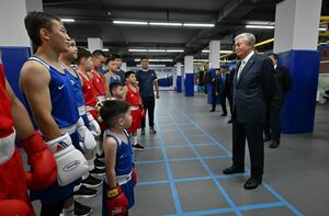 Токаев осмотрел спортивный комплекс имени Бекзата Саттарханова в Астане