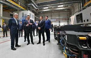 Президент посетил завод Stadler Kazakhstan