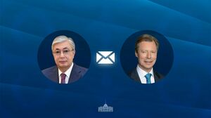 Глава государства поздравил Великого Герцога Люксембурга