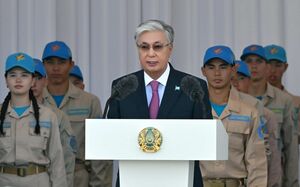 Глава государства дал старт XI международному военно-патриотическому сбору молодежи «Айбын»