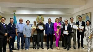 В Астане наградили лауреатов премии Союза журналистов Казахстана