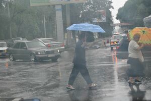 Гроза ожидается во вторник в Астане, в Алматы и Шымкенте облачно