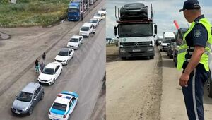 Полиция Казахстана помогает застрявшим на границе из-за новых российских порядков