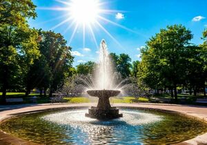 Сильная жара ожидается в среду в ряде областей Казахстана