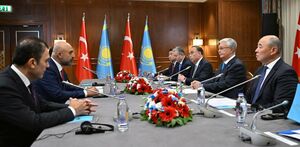 Глава государства принял председателя правления YDA Holding Хусейна Арслана