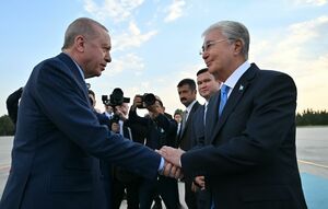 Касым-Жомарт Токаев поблагодарил  Реджепа Тайипа Эрдогана за теплый прием во время визита в Турцию