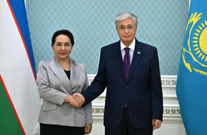 Глава государства принял председателя Сената Олий Мажлиса Узбекистана Танзилу Нарбаеву