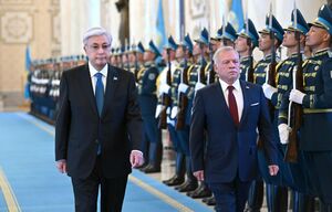 Касым-Жомарт Токаев принял Короля Иордании в Акорде