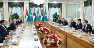 Президент Казахстана и Король Иордании провели переговоры в расширенном составе