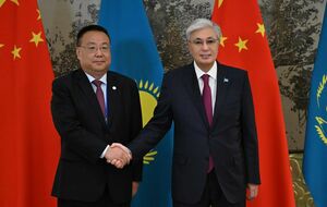 Глава государства принял гендиректора Китайской нацкорпорации ядерной промышленности