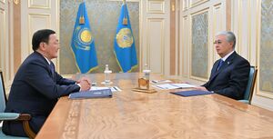 Глава государства принял генерального прокурора Берика Асылова