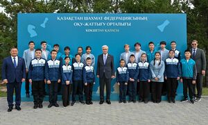 Касым-Жомарт Токаев посетил Дом шахмат
