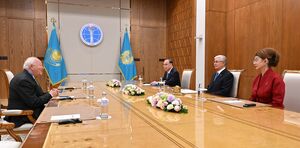 Президент принял высокого представителя Генерального секретаря ООН по Альянсу цивилизаций Мигеля Анхеля Моратиноса