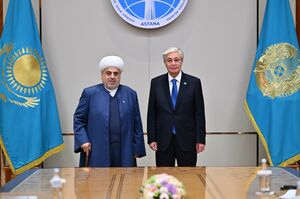 Токаев принял председателя управления мусульман Кавказа Шейх-Уль-Ислама Аллахшукюра Пашазаде