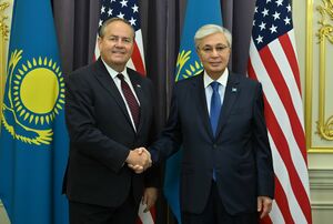 Глава государства принял президента корпорации Cameco Тима Гитцеля