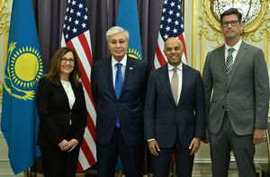 Токаев принял президента и главного исполнительного директора Educational Testing Service