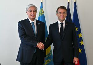 Касым-Жомарт Токаев провел встречу с Президентом Франции