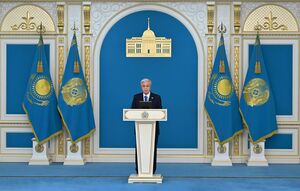 Глава государства запустил вторую линию железной дороги Достык – Мойынты