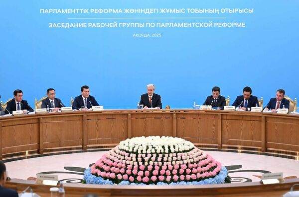 Президент выступил на первом заседании Рабочей группы по Парламентской реформе