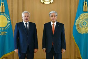 Глава государства принял акционера компании «Лукойл» Вагита Алекперова