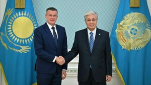 Токаев принял президента Всемирного антидопингового агентства