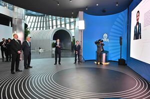 Президенты Казахстана и Азербайджана посетили Международный центр искусственного интеллекта Alem.AI