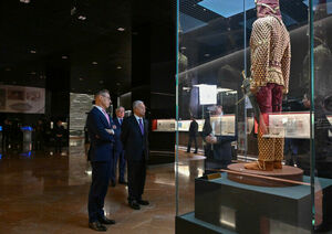 Касым-Жомарт Токаев и Александр Стубб посетили Национальный музей