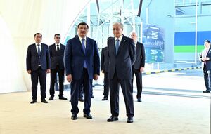 Глава государства посетил новую ТЭЦ