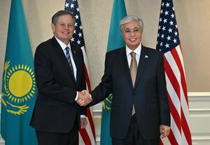 Касым-Жомарт Токаев принял американского сенатора Стива Дэйнса