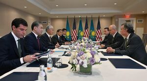 Касым-Жомарт Токаев провел беседу с президентом по странам СНГ и Центральной Азии компании John Deere Чабой Лейко