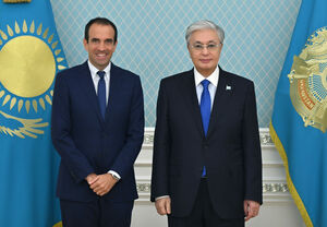 Токаев принял главу Международной федерации падела и председателя Premier Padel