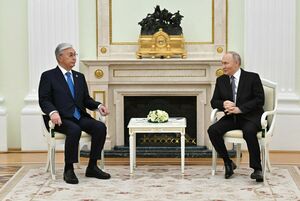 Президенты Казахстана и России провели неформальную встречу