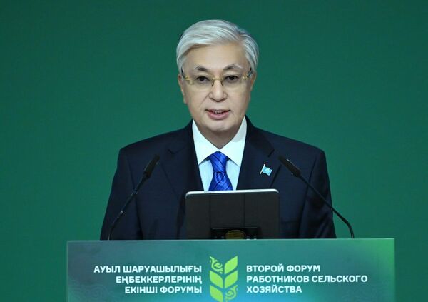 Глава государства выступил на втором Форуме работников сельского хозяйства
