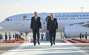 Токаев прибыл с государственным визитом в Ташкент