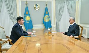 Глава государства принял бенефициарного собственника Integra Construction KZ Шахмурата Муталипа